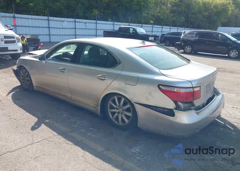 2009 Lexus Ls 460 from USA, damaged, VIN JTHCL46F695001997